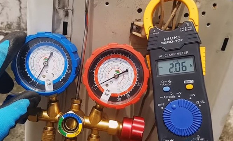 Cách đo áp suất nạp gas chính xác