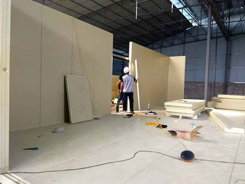 Quy trình chuẩn thi công kho lạnh
